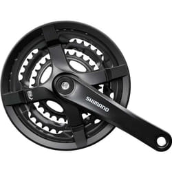 SHIMANO Unisex Adults Kurbelgarnitur-2092832620 Crankset  Black  175mm
