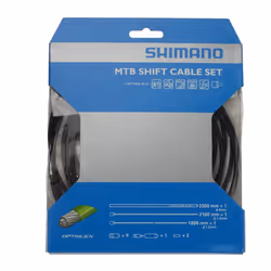 Shimano XT M8000 MTB Gear Cable Set OPTISLICK Coated Inners Black Y60198090