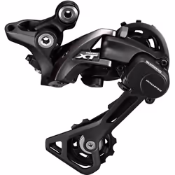 Shimano Deore XT RD-M8000 XT 11 Speed Shadow+ Design Rear Derailleur - GS Medium, Black