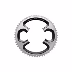 Shimano Spares FC-9000 Chainring For 50-34T - 50T - MA, Silver / Black