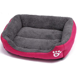 Dog Bed For Small Medium Large Pets Cat Puppy Bed Washable Soft Comfy Calming - XL, Pink