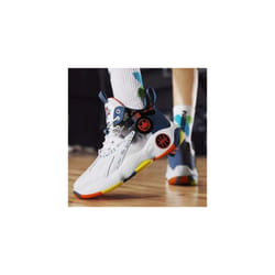 Koya Shoes Mens Basketball Ankle Lace Up Trainers Sneakers PU Leather Comfortable - UK10- EU44