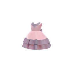 Baby Girls Princess Dress Party Bridesmaid Formal Wedding Birthday with Headband - 90