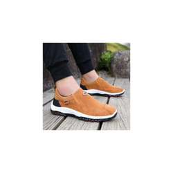 Mens Hiking Shoes Casual Shoes Climbing Sneakers Outdoor Trainers Plus Size - 7, Khaki