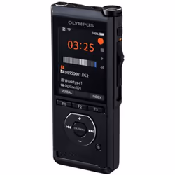 Olympus DS-9500, 10.5 h, Quality Play (QP), Standard Play (SP), DSS, MP3, PCM, WAV, 9.5 h, TFT, 240 x 320 pixels