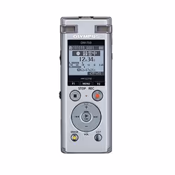 Olympus Voice-Trek DM-750, 52 h, Linear pulse code modulation (LPCM), LPCM, MP3, 35 h, 20 - 23000 Hz, 8 - 320 Kbit/s