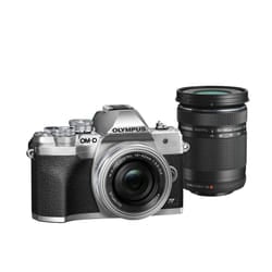 Olympus OM-D E‑M10 Mark IV + ED 14-42mm + ED 40-150mm 4/3" MILC 20.3 MP Live MOS 5184 x 3888 pixels Silver