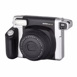 Fujifilm Instax Wide 300, 62 x 99 mm, Black, Silver, 86 x 108 mm, 2/2, 0.9 - 3 m, Auto