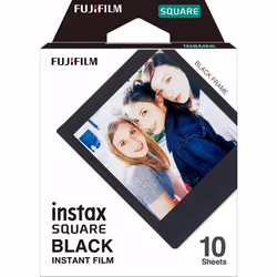 Fujifilm Instax Square Black Frame schwarz instant picture film 10 pc(s) 62 x 62 mm
