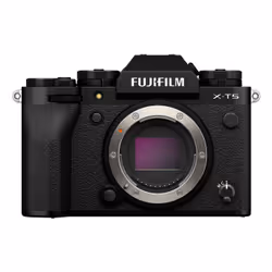 Fujifilm X -T5, 40.2 MP, 7728 x 5152 pixels, X-Trans CMOS 5 HR, 6.2K, Touchscreen, Black