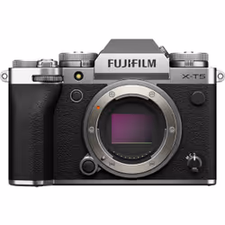 Fujifilm X -T5, 40.2 MP, 7728 x 5152 pixels, X-Trans CMOS 5 HR, 6.2K, Touchscreen, Silver