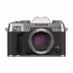 Fujifilm X -T50, 40.2 MP, 7728 x 5152 pixels, X-Trans CMOS 5 HR, 6.2K, Touchscreen, Silver