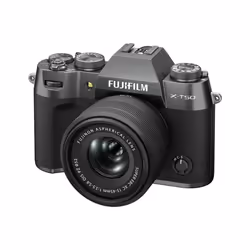 Fujifilm X -T50 + XC 15-45mm, 40.2 MP, 7728 x 5152 pixels, X-Trans CMOS 5 HR, 6.2K, Touchscreen, Charcoal