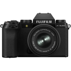 Fujifilm X-S20 Mirrorless Digital Camera - Black - Camera + 15-45mm Le