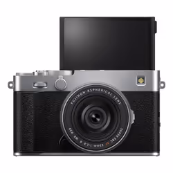 Fujifilm X -E5 Kit XF23mmF2.8 R WR MILC Body 40.2 MP X-Trans CMOS 5 HR 7728 x 5152 pixels Silver - Additional view 2