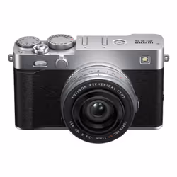 Fujifilm X -E5 Kit XF23mmF2.8 R WR MILC Body 40.2 MP X-Trans CMOS 5 HR 7728 x 5152 pixels Silver - Additional view 4