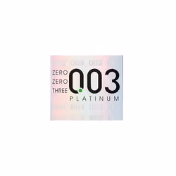 003 Platinum 10s Pack Latex Condom Made in Japan