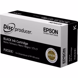 Epson Discproducer Ink Cartridge, Black (MOQ=10), Black, Pigment-based ink, 1 pc(s)