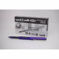 Uni-ball Eye Designer Rollerball Pen - Violet (Pack of 12)