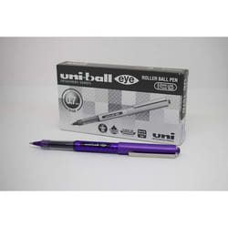 Uni-ball Eye Designer Rollerball Pen - Violet (Pack of 12)