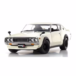 Kyosho KS08255W, City car model, Preassembled, 1:18, Nissan Skyline 2000 GT-R, Any gender, Metal