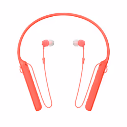 Sony WI-C400 Wireless In-Ear Headphones with up to 30 Hours Battery Life - Red