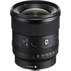 Sony Sel 20Mm F1.8 G
