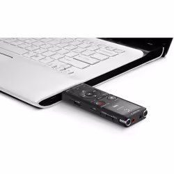 Sony Icd-UX570 MP3/LPCM Digital Voice Recorder (Dictaphone) with Built-In USB, 4GB, OLED Screen - Black