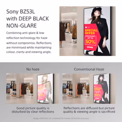 Sony BRAVIA FW-98BZ53L 4K HDR Full Array LED Professional display,780 cd/m2, Deep Black Non-Glare 47% Haze, 24/7 & 5 years PrimeSupport - Additional view 5
