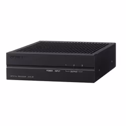 The ZRA-R1 converts the optical signal from ZRA-T1 and flawlessly connects to the ZRD series cabinet from up to 300 m away. E ...