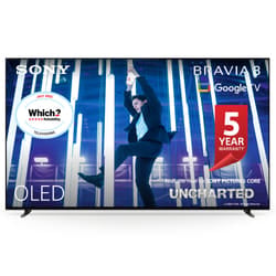 Sony BRAVIA 8 OLED 77 Inch 4K HDR Google Smart TV (2024) | Gaming Features for PlayStation 5 and IMAX Enhanced, Dolby Vision Atmos, Chromecast, Apple AirPlay, 120Hz K77XR80