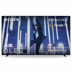 Sony BRAVIA 8 OLED 77 Inch 4K HDR Google Smart TV (2024) | Gaming Features for PlayStation 5 and IMAX Enhanced, Dolby Vision Atmos, Chromecast, Apple AirPlay, 120Hz K77XR80 - Additional view 3