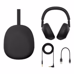 Sony WH-1000XM6 Headset Wired & Wireless Head-band Music/Everyday USB Type-C Bluetooth Black - Additional view 8