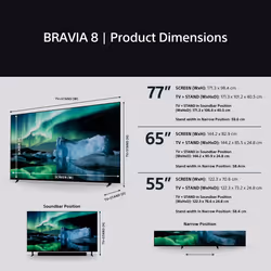 Sony U.K. K65XR80U TV 165.1 cm (65") 4K Ultra HD Smart TV Wi-Fi Black - Additional view 7