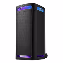 Experience powerful sound pressure in a party speaker. With deeper bass. 360° Party Sound and Party Lighting. all in a speake ...