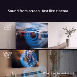 Sony U.K. K55XR8AB.UKA TV 139.7 cm (55") 4K Ultra HD Smart TV Wi-Fi Black - Additional view 6