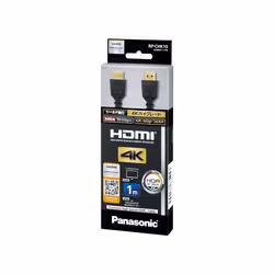 Panasonic RP-CHK10-K, 1 m, HDMI Type A (Standard), HDMI Type A (Standard), 18 Gbit/s, Black