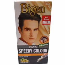 Bigen Men's Speedy Colour Ash Brown #113