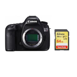 CANON EOS 5DSR Body + SanDisk Extreme 64G SD card