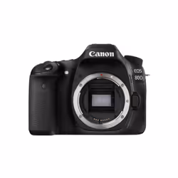Canon EOS 80D, 24.2 MP, 6000 x 4000 pixels, CMOS, Full HD, Touchscreen, Black