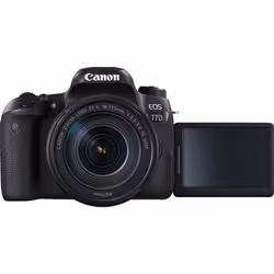Canon EOS 77D + EF-S 18-135mm 3.5-5.6 IS USM SLR Camera Kit 24.2 MP CMOS 6000 x 4000 pixels Black