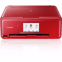Canon PIXUS TS8130, Inkjet, Colour printing, 4800 x 1200 DPI, A4, Direct printing, Red
