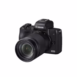 Canon EOS M50 + 18-150 mm, 24.1 MP, 6000 x 4000 pixels, CMOS, 4K Ultra HD, Touchscreen, Black