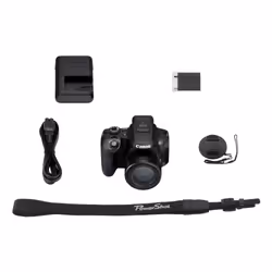 Canon PowerShot SX70 HS 1/2.3" Bridge camera 20.3 MP CMOS 5184 x 3888 pixels Black - Additional view 6