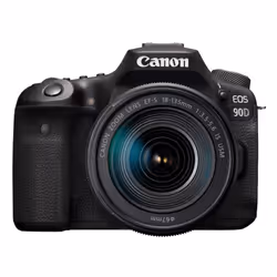 Canon EOS 90D + EF-S 18-135mm f/3.5-5.6 IS USM SLR Camera Kit 32.5 MP CMOS 6960 x 4640 pixels Black - Additional view 5