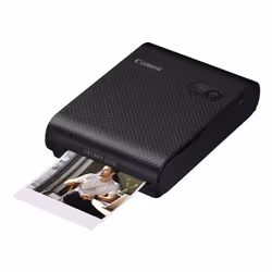 Canon SELPHY SQUARE QX10 Portable Colour Photo Wireless Printer, Black - Additional view 4