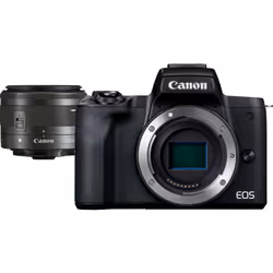 Canon EOS M50 Mark II + M15-45 S EU26 MILC 24.1 MP CMOS 6000 x 4000 pixels Black