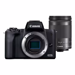 Canon EOS M50 Mark II + M18-150 EU26, 24.1 MP, 6000 x 4000 pixels, CMOS, 4K Ultra HD, Touchscreen, Black