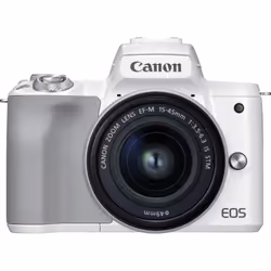 Canon EOS M50 Mark II + M15-45 S EU26 MILC 24.1 MP CMOS 6000 x 4000 pixels White