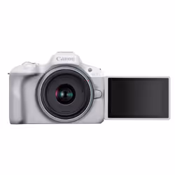 Canon EOS R50, White + RF-S 18-45mm F4.5-6.3 IS STM Kit - Additional view 8
